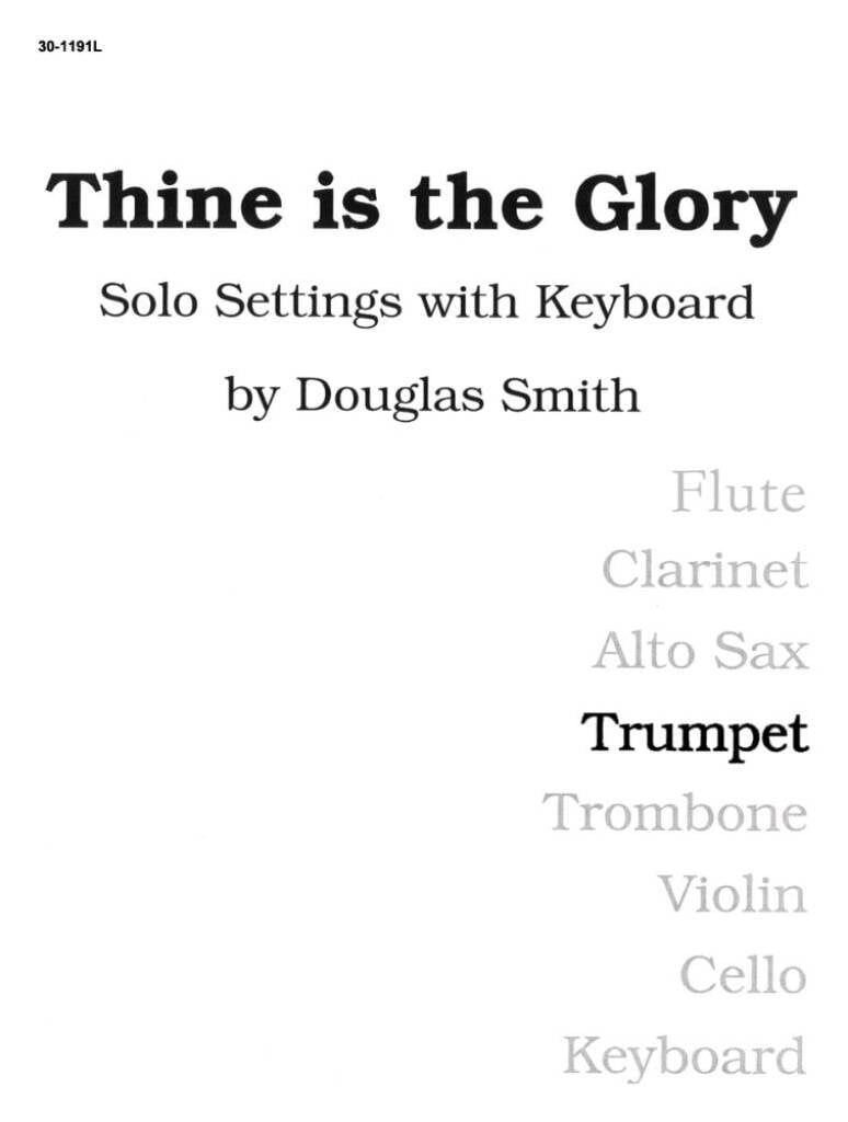 Thine Is The Glory